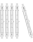 Jaenmsa R7S Halogen Leuchtmittel 118mm 200W 230V, 5er Pack Halogenstab R7S...