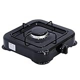 Melko Gaskocher Campingkocher 1 flammig Gasherdplatte Camping Outdoor Kochfeld...