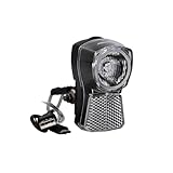FISCHER Fahrrad LED-Frontlicht 45/20 Lux, mit Akku und USB-Ladefunktion,...