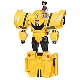 Transformers Spielzeug EarthSpark Spin Changer Bumblebee Action-Figur (20 cm)...