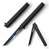 Omesio Klappmesser Scharfes Einhandmesser slim, Einhand Messer Taschenmesser Outdoor...