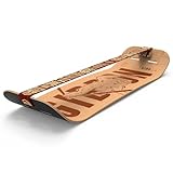 GIBOARD Set - Roots Rocker TRAVEL - Innovatives Balance Board | Freestyle-Workout |...