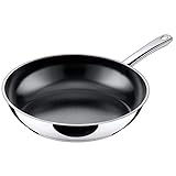 Silit Talis Bratpfanne Induktion 28 cm, Edelstahl Bratpfanne beschichtet, Pfanne...