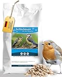 Futterbauer 25 kg Geschälte Sonnenblumenkerne für Vögel, 100% Natur, Nährstoffreiche...