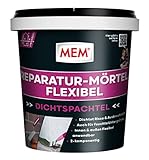 MEM Reparatur-Mörtel Flexibel, Zweikomponentiger Spezialmörtel, Für Risse und...