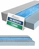 AM Qualitätsmatratzen - Gelschaum-Matratze 90x200cm H3 - Hochwertige Matratze mit 4cm...