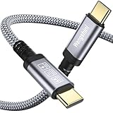 Wengshini USB C auf USB C Kabel 2M,240W/20Gbps USB C 3.2 Gen2 x 2 Datenkabel,...