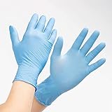 Areso Nitrilhandschuhe, 100 Stück, Einweghandschuhe, Reinigungshandschuhe, mechanische...