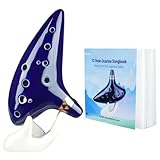 Ohuhu Zelda Ocarina, 12-Loch-Okarina von the Legend of Zelda, Zelda Alto C Triforce...