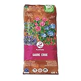 Plantura Bio Saure Erde, 40 L, torfreduziert & klimafreundlich, vorgedüngte Hortensien- &...