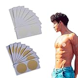 Zeayebsr 20 Paar Herren Nippel Cover wasserdichte Unsichtbare Anti-Friktion...