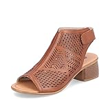 Remonte Damen Schaftsandalen R8774, Frauen...