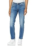 JACK & JONES Male Slim Fit Jeans mit geradem Bein JJITIM JJORIGINAL AM 781 50SPS Slim Fit...