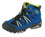 Brütting Unisex Kinder Ohio High Trekking- & Wanderstiefel, Blau Schwarz Lemon, 41 EU