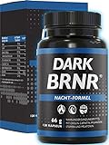 DARK BRNR Nacht-Formel mit Melatonin und L-Carnitin, Stoffwechsel-Rezeptur mit...