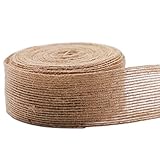Ylinwtech 1 PCS Vintage Geschenkband Mit, Juteband, Jute Wickelstreifen, Jutegewebe...