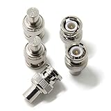 BNC-Stecker Abschlusswiderstand, 50 Ohm, 5er-Stück