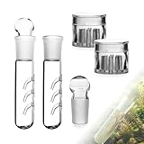 HPiano 4 Stück Planarienfalle Aquarium,Klarglas Planaria Falle und...