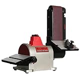 BUCKTOOL 500W Band-Tellerschleifer mit Zubehör | Bandschleifmaschine mit...