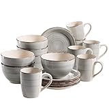 MÄSER 931492 Bel Tempo II Frühstück-Service für 6 Personen im Vintage Look,...