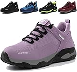 JACKSHIBO Trekkingschuhe Damen Wanderschuhe Herren Leicht Atmungsaktiv...