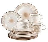 MÄSER 931941 Serie Prospero Premium Kaffeegeschirr Set für 4 Personen in...