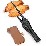 -Fleischzange, grillzange, Nicht rutschfeste hitzebeständige Servierstäbchen,...