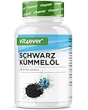 Schwarzkümmelöl - 420 Kapseln - 1000 mg pro Tagesportion - Ägyptisch, naturbelassen &...
