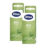 Ritex BIO Gleitgel, 100 ml (2 x 50 ml), vegan und tierversuchsfrei, frei von Duft und...