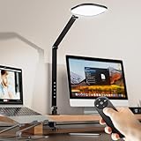 Schreibtischlampen LED dimmbar,Tageslichtlampe Schreibtisch 15W Augenschutz Homeoffice...