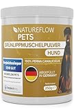 Grünlippmuschel Hund TESTSIEGER - 250g natürliches Grünlippmuschelpulver für...