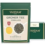 VAHDAM, Grüner Tee Lose Aus Den Himalaya (100g, 50+ Tassen) 100% Reiner Grüntee Aus Den...