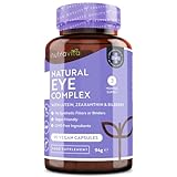 Natürliche Augen Kapseln - HOCHDOSIERT mit 20 mg Lutein, 2,5 mg Zeaxanthin,...