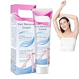 Enthaarungscreme,Enthaarungscreme Intimbereich,Haarentfernungscreme-Haarentfernung In 3-5...