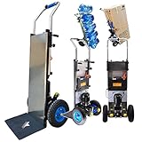 1200 W Elektrischer Sackkarre, Elektrischer Treppensteigwagen, TragfäHigkeit (400 Kg),...