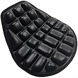 Motorrad-Sitzkissen mit Multi-Punkt-Stoßdämpfung und Wärmeisolierung, rutschfeste...