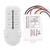 RF Fernbedienung Schalter 1/2/3/4 Möglichkeiten EIN/AUS AC180-240V 1000W...