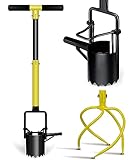 Gardtech 2-in-1 Gartenkralle mit Stiel - Blumenzwiebelpflanzer, Abnehmbarer...
