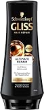 Gliss Ultimate Repair Spülung (200 ml), Haarspülung mit Keratin bietet Reparatur-Pflege...