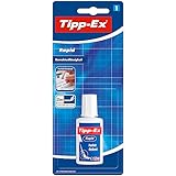 Tipp-Ex Rapid Korrekturfluid Blister à 1x25ml mit Auftragsschwämmchen für präzise...