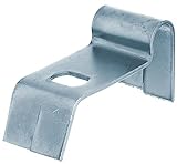 Alberts 137465 Auflaufstütze | mit Langloch | zum Einbetonieren | galvanisch...