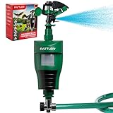 PATTLER® Wasserstrahl Tiervertreiber I Katzenschreck, Vogelabwehr, Reiherschreck für...
