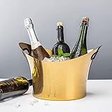 12L Eiskübel mit großem Fassungsvermögen und Seitengriff, Party-Flaschenkühler aus...