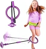 Springring Fußkreisel Kinder, Swing Wheel mit Lichtrad, Swing Wheel Kinder,...