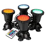 GreenSun Teichbeleuchtung Unterwasser Licht - Gartenteich Lampe Unterwasser LED...