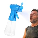 Tragbarer Nebelventilator – wiederaufladbarer tragbarer Kühlventilator | Persönlicher...