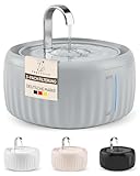 PrettyPaw Katzenbrunnen Aqua Flow Pro [NEUEINFÜHRUNG] Super leiser, BPA-freier 3L...
