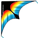 Flying Hoofer Delta Drachen Flugdrachen für Erwachsene und Kinder - 60'' x 30'' -...