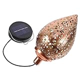Toddmomy Solarlandschaftslicht Solar-Tischlampe Solarleuchte für den Garten Outdoor...