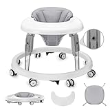 Baby Lauflernhilfe, Anti-Collision Design One-Touch Folding Baby Walker,...